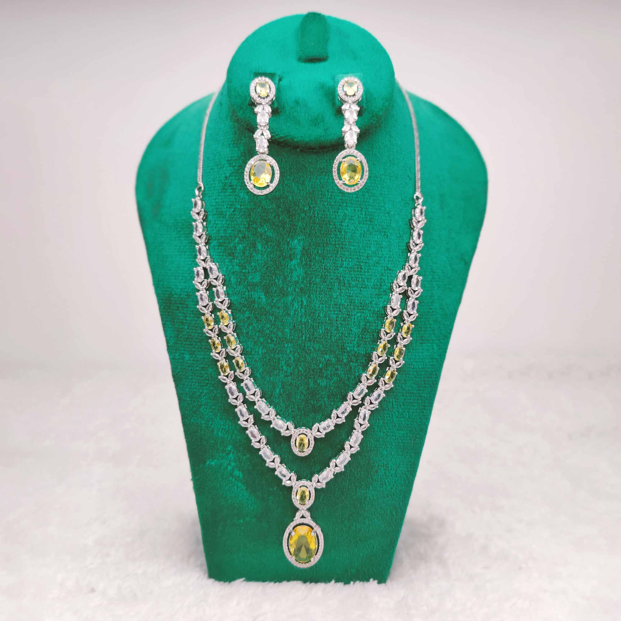 Golden Gemstone Jewelry – Saifee Jewelry